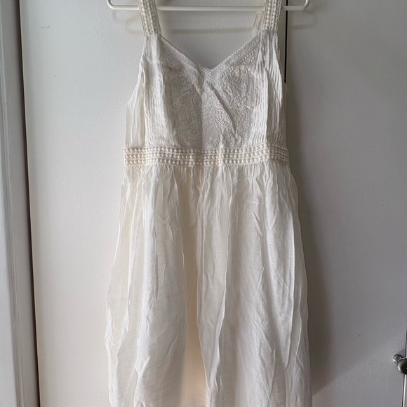 LOFT Dresses & Skirts - LOFT White Lace-Detail Sundress
